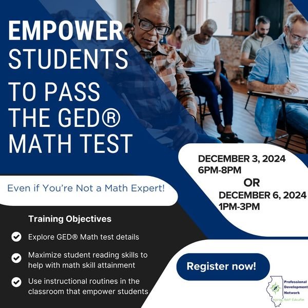 GED&reg; Math - Empower Students to Pass the GED Math Test