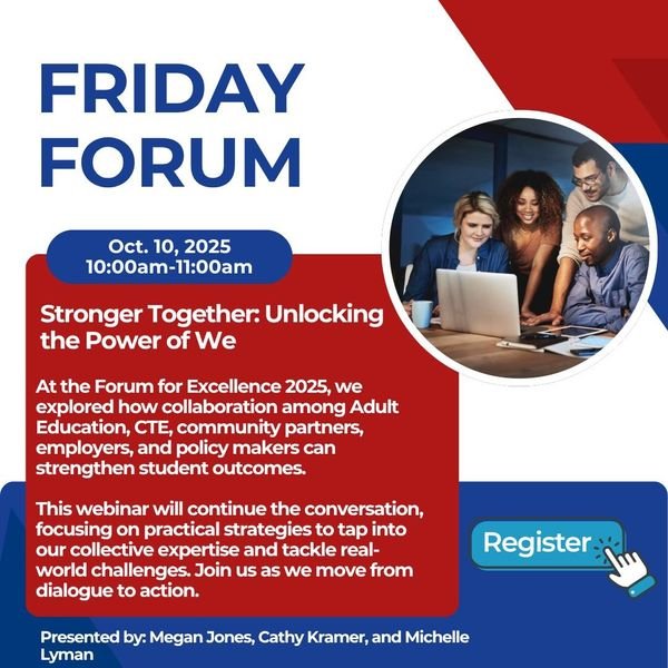 Friday Forum- Stronger Together: Unlocking the Power of We